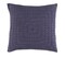 Tiwari Home 22" Wine Purple Contemporary Woven Square Throw Pillow